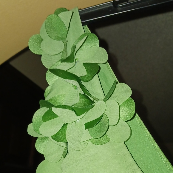 💰David's Bridal Formal Gown Green Size 16 - Picture 4 of 8